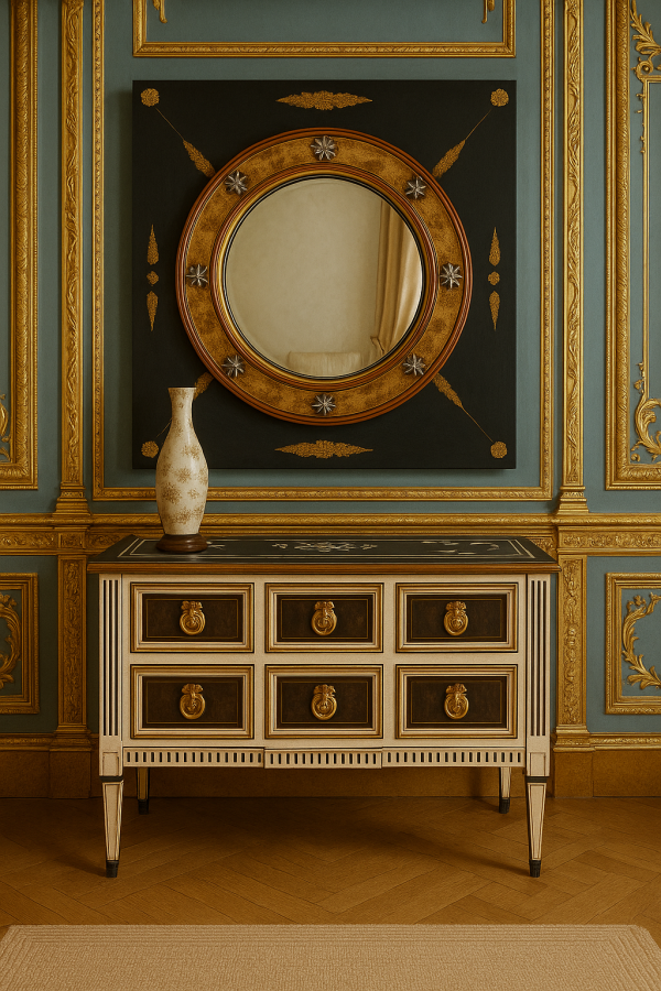 Комод с зеркалом Неоклассицизм (Louis XVI) — изображение 10